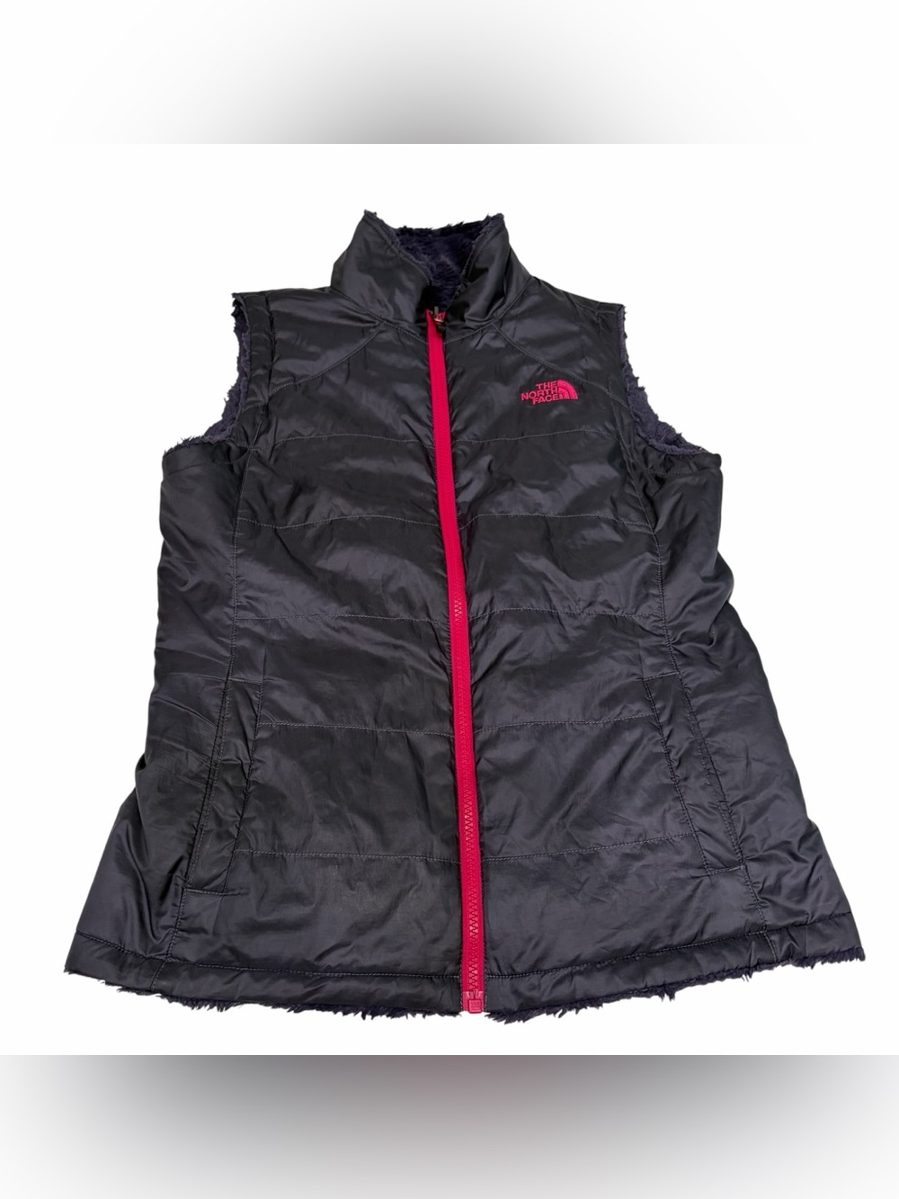 The North Face Women’s Reversible Vest  Mossbud‎ Purple Size S